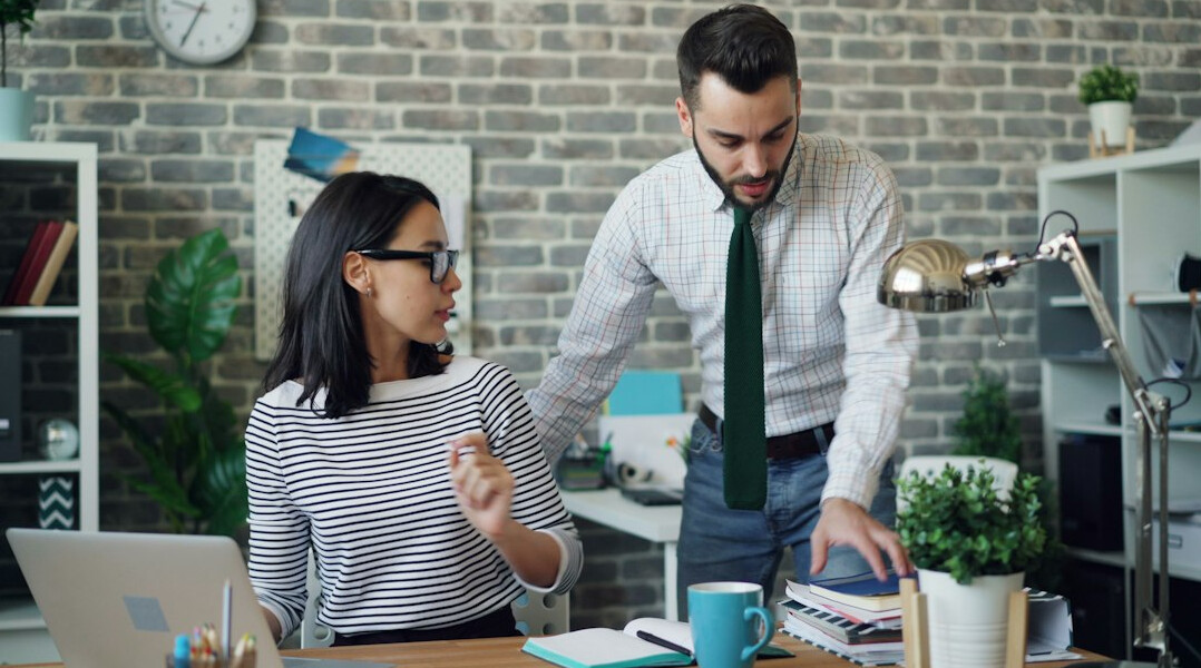 manager coaching employee